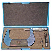 Микрометр Гладкий МК-100 75-100 мм (0,01) класс точности 1 твердый сплав (Shan 400-120)