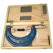 Микрометр Гладкий МК-125 100-125 мм (0,01) класс точности 1 твердый сплав (Shan 400-125)