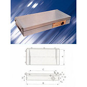 Плита магнитная плоская Х41 150х350 сила притяжения 90 N/см кв. (66015-8)
