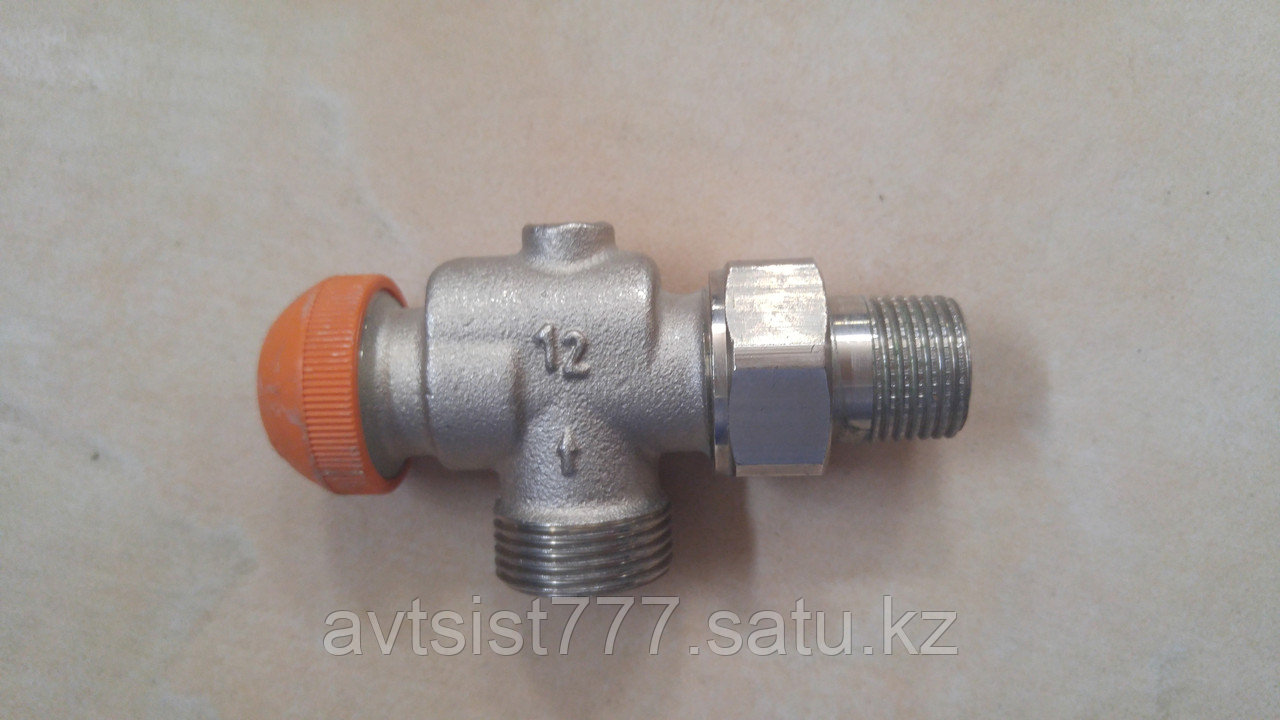 Термостатический угловой клапан TS-90E 1/2" AG HERTZ - фото 1 - id-p86504702