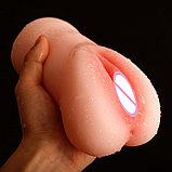 Мягкий мастурбатор в виде реалистичной вагины, фото 2