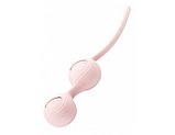 Вагинальные шарики со смещённым центром тяжести Pretty Love Kegel Tighten Up I, розовые, фото 2