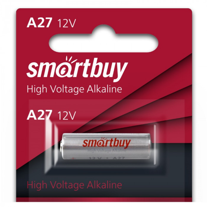 Батарейка Smartbuy A27-5BL 1,5V Alkaline ( цена за 1 шт.) - фото 1 - id-p86505174