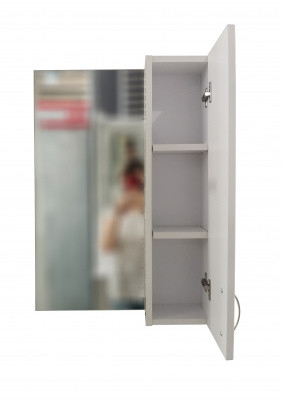 Зеркало-шкаф Corozo Koral Олимп 50 белый K507337 - фото 6 - id-p60738492