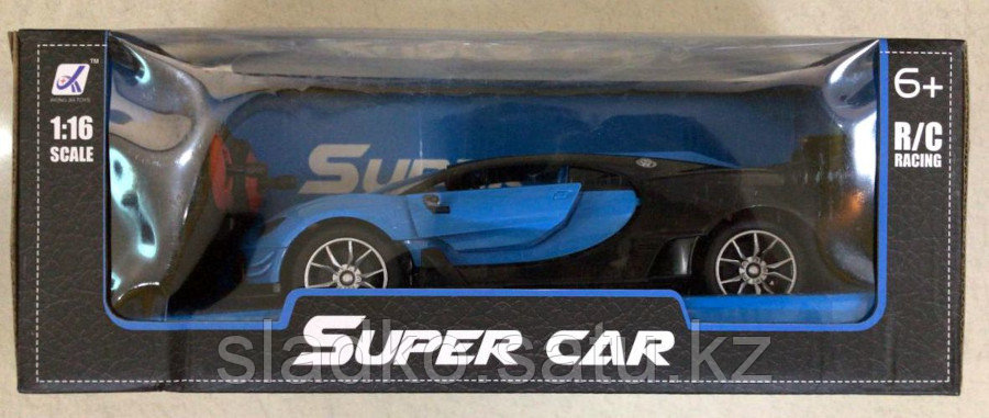Машинка модель Bugatti на радиоуправлении из серии super car 1:16