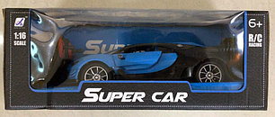 Машинка модель Bugatti на радиоуправлении из серии super car 1:16