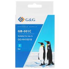 GB-001BK струйный сольвентный черный картридж 42 ml