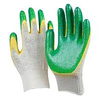 Перчатки прорезиненные