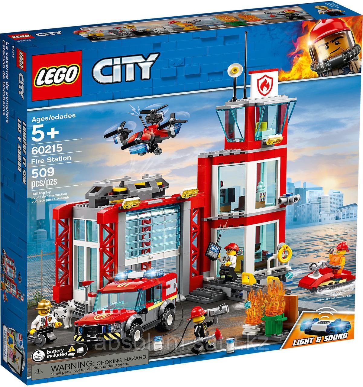 LEGO 60215 City Fire Пожарное депо