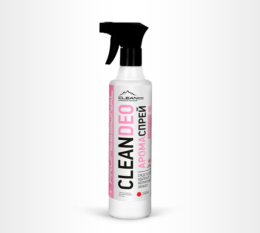Средство для удаления неприятных запахов CleanCo "CLEANDEO BUBBLE GUM" (500мл) - фото 1 - id-p86526289