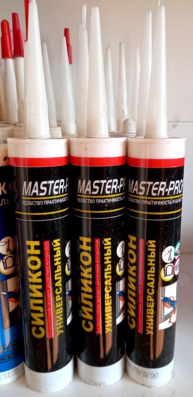 Герметик силиконовый прозрачный 260 мл