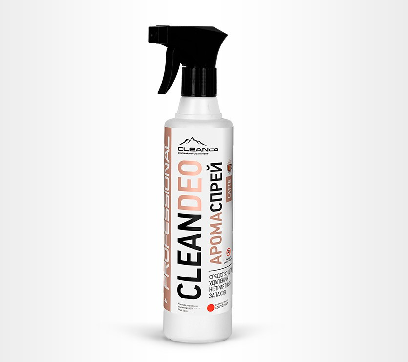 Средство для удаления неприятных запахов CleanCo "CLEANDEO LATTE" (500мл)