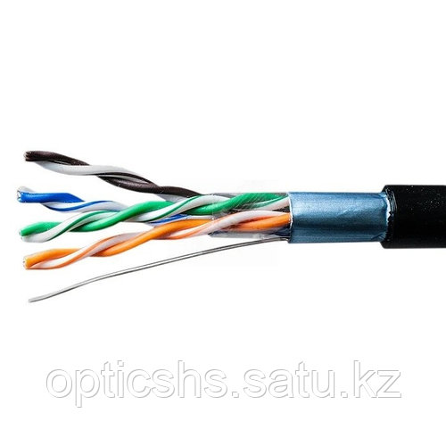 Кабель сетевой COMTEQ-FTP-Cat.5e-4х2х0,51 Внеш. 305м/упак. (100% OFC ...