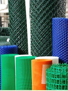 Садовая решетка 17 x 17мм (0,9 x 20) 20м,ромб, фото 1