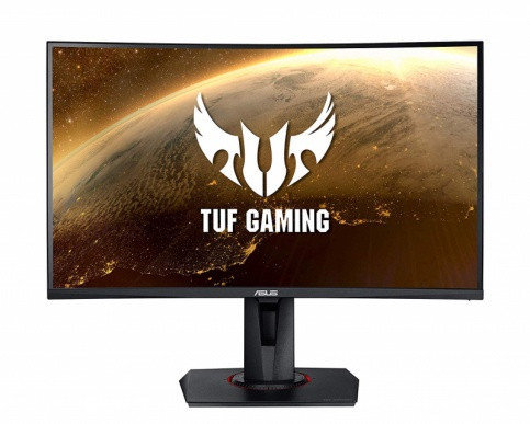 Монитор ASUS VG27WQ VA,27",16:9 WQHD (2560x1440x165Hz),400cd/m2,3000:1,178/178,1ms,HDMI,DP,Sp 2W,Gam