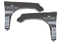 Крылья пластиковые Шевролет Нива | Chevrolet Niva (2шт.) неокрашенные