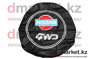 Чехол на запасное колесо R16 Nissan 4WD, кожзам