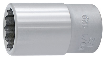 Головка торцевая двенадцатигранная, 1/2" - 190/1 12p UNIOR