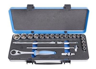 Набор головок торцевых 1/2" в металлической коробке - 190BI6P23 UNIOR
