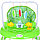 Детские ходунки Bambola Зверушки Зеленый, фото 2