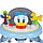 Детские ходунки Bambola Утенок Голубой, фото 3