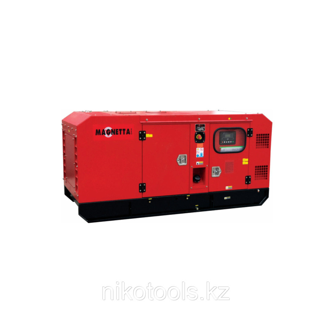 Magnetta, D68E3, Дизельный генератор в тихом кожухе, 68 кВт, 50Hz, 230/400 V, 122,7 A