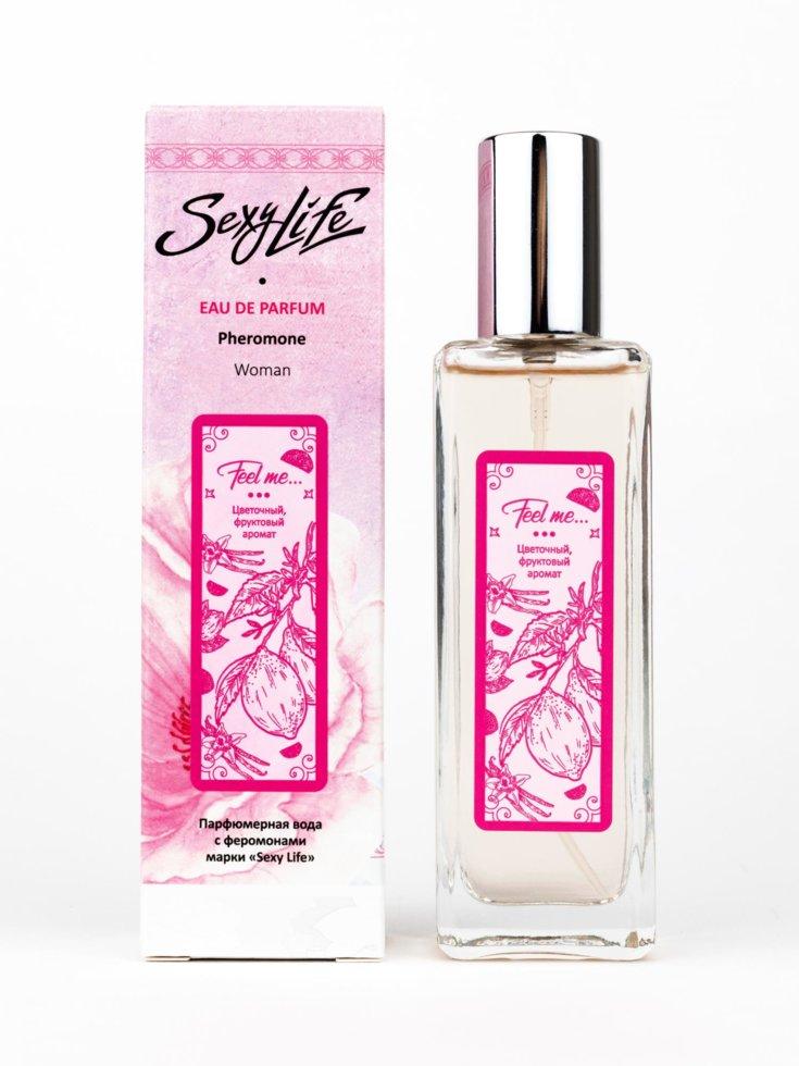 Женская парфюмерная вода с феромонами SEXY LIFE FEEL ME (30 мл) - фото 1 - id-p86540764
