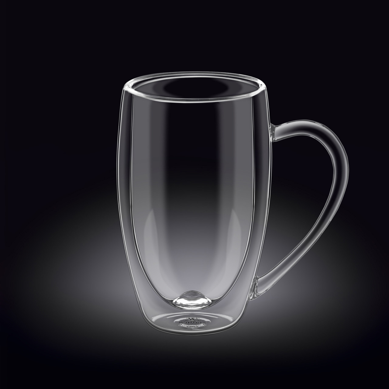 Кружка 400 мл Thermo glass Wilmax с двойными стенками (888741) - фото 1 - id-p86540973
