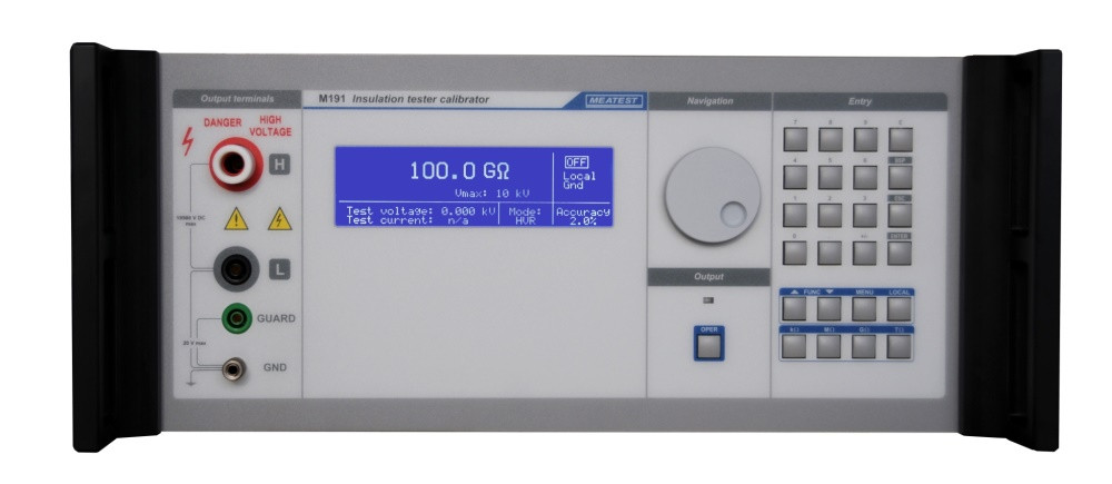 Калибратор тестера изоляции. Декадный магазин высокоумного сопротивления M191