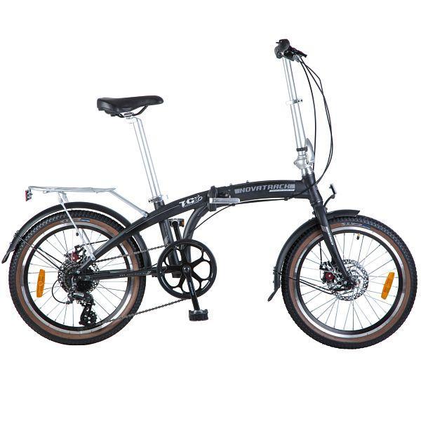 Велосипед NOVATRACK 20* складной, чёрный - 20FATG8SD.BK8