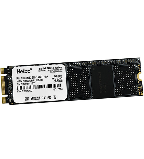 Жесткий диск SSD 128GB Netac N535N M2 - фото 2 - id-p84795131