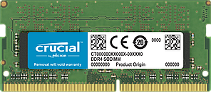 Оперативная память для ноутбука 32GB DDR4 3200 MT/s Crucial PC4-25600 CL22 SO-DIMM1.2V CT32G4SFD832A