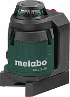 Нивелир лазерный METABO MLL 3-20 мультилинейный 360 [606167000]