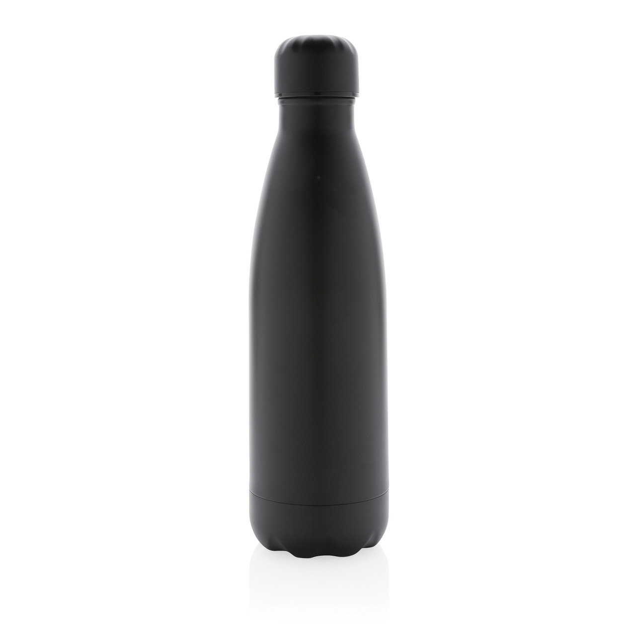 Вакуумная бутылка из нержавеющей стали с крышкой в тон Черный - фото 2 - id-p86610935