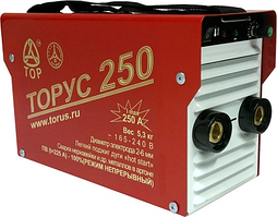 Сварочный инвертор ТОРУС 250 НАКС + комплект проводов [ТОРУС-250 (НАКС)+комплект проводов]