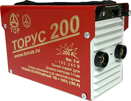 Сварочный инвертор ТОРУС 200 НАКС + комплект проводов [ТОРУС 200 (НАКС)+комплект проводов]
