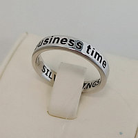Кольцо «Business time» 18,5 размер ( пр. Абая 141 )
