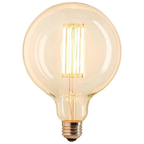Лампа 40 ватт накаливания Эдисона 10 см.,  лампочка ретро-стиля, ретро лампочки., фото 2