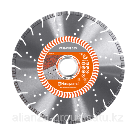 Алмазный диск универсальный HUSQVARNA VARI-CUT S35 230 22.2 мм 5798073-80 [5798073-80]