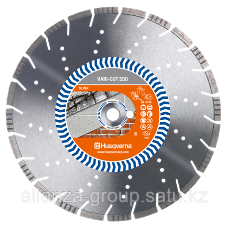 Алмазный диск универсальный HUSQVARNA VARI-CUT S50 350 25.4 мм 5865955-02 [5865955-02]