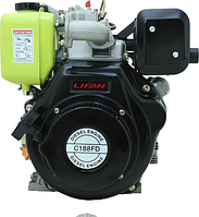 Дизельный двигатель LIFAN C188FD 6А 13 л.с., электростартер [C188FD 6A]