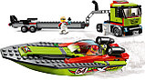 LEGO 60254 City Great Vehicles Транспортировщик скоростных катеров, фото 8