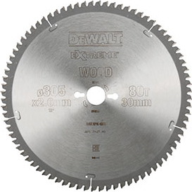 Пильный диск по дереву DeWALT 305х80тх30 мм. Extreme DT4283-QZ [DT4283-QZ]