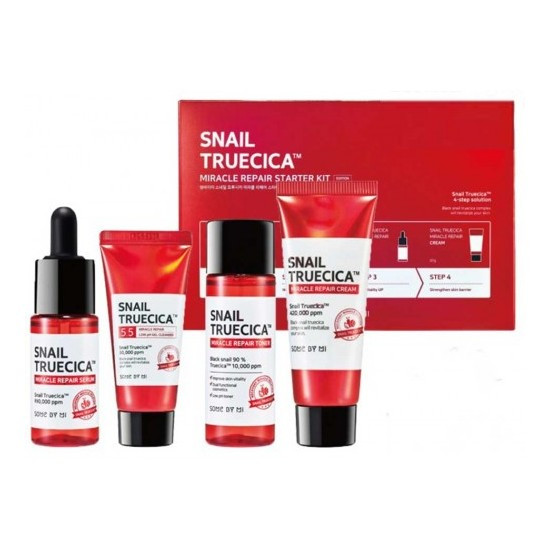 Some By Mi Набор-мини средств с муцином улитки Snail truecica miracle repair starter kit