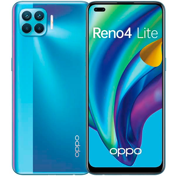 Смартфон OPPO Reno4 Lite, Magic Blue(Бирюзовый), фото 1