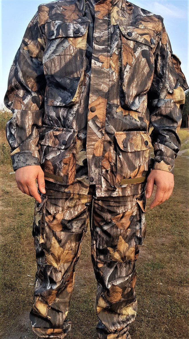 Демисезонный камуфляжный костюм для охоты и рыбалки. - фото 1 - id-p86621667