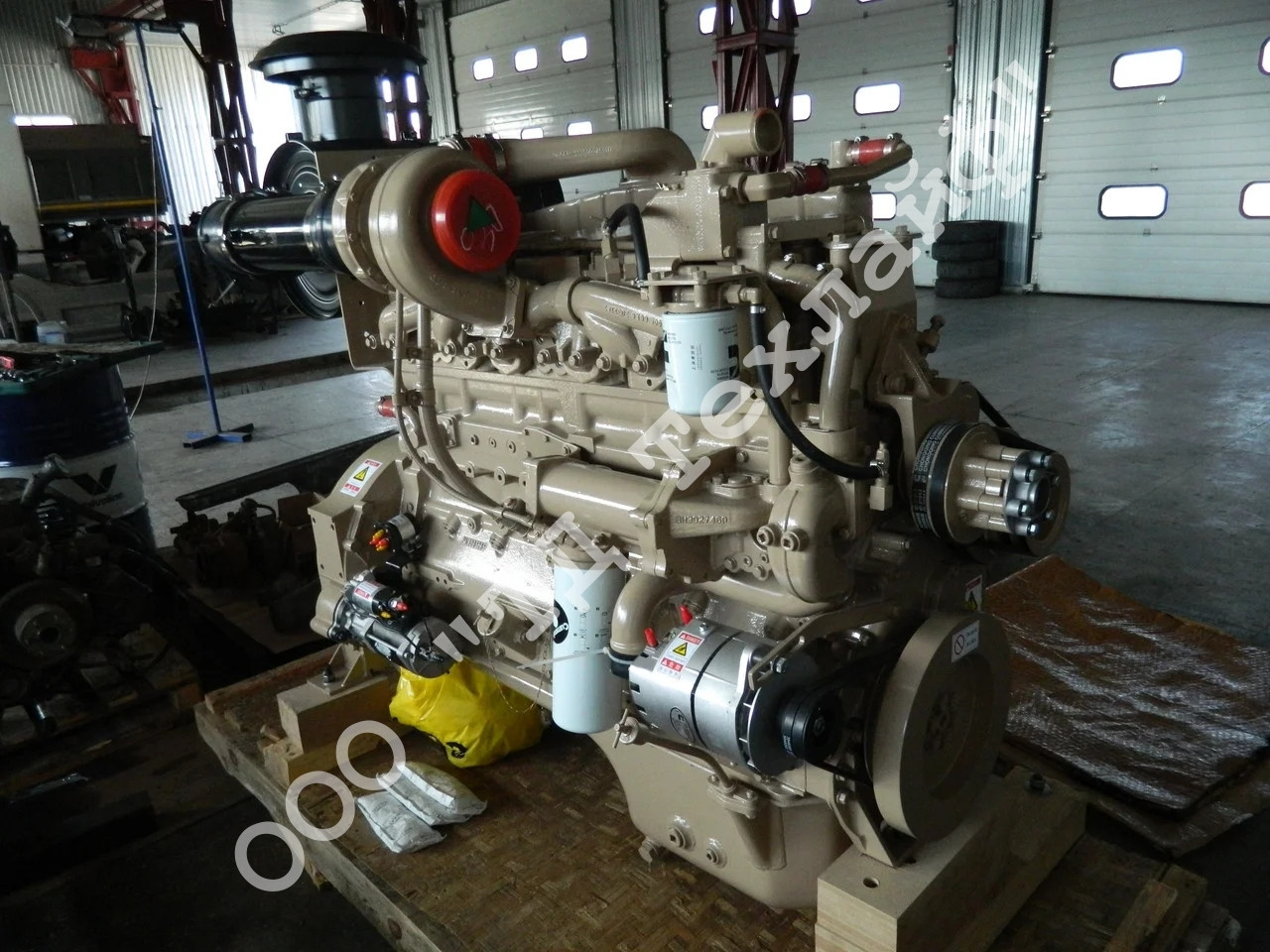 Двигатель Cummins NTA855-C450 Евро-2 для экскаватора Hitaci EX700, фото 1