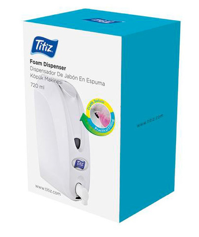 Диспенсер для жидкого мыла Titiz Foam Dispenser [720 мл.] (Белый) - фото 2 - id-p86629226