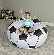 Надувное кресло - пуфик Футбольный мяч, Bestway 75010