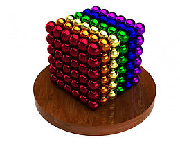 Антистресс магнитный Неокуб, 216 шариков d=0.5 см. (6 цветов)